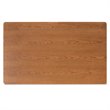 Bowery Hill Brown Finished Wood 4-Piece Dining Nook Set