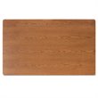 Bowery Hill Brown Finished Wood 5-Piece Dining Nook Set