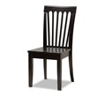 Bowery Hill Dark Brown Finished Wood 5-Piece Dining Set