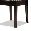 Bowery Hill Dark Brown Finished Wood 5-Piece Dining Set