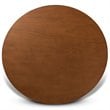 Bowery Hill Walnut Brown Finished Wood 7-Piece Dining Set