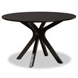 Bowery Hill Two-Tone Brown Finished Wood 7-Piece Dining Set