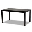 Bowery Hill Two-Tone Brown Finished Wood 7-Piece Dining Set