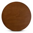 Bowery Hill Walnut Brown Finished Wood 5-Piece Dining Set