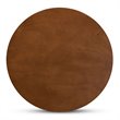 Bowery Hill Walnut Brown Finished Wood 5-Piece Dining Set