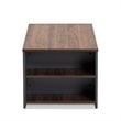 Bowery Hill Brown and Grey Finished Wood Storage Coffee Table