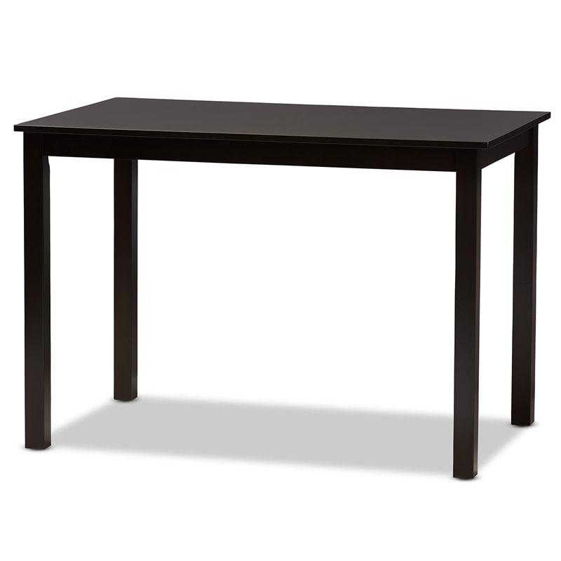 Bowery Hill Two-Tone Brown Finished Wood 5-Piece Dining Set