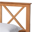 Bowery Hill Brown Finished Wood Full Size Platform Bed