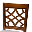 Bowery Hill Contemporary Grey and Brown Finished Wood 2-Piece Counter Stool Set
