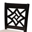 Bowery Hill Dark Brown Finished Wood 2-Piece Counter Stool Set