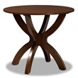 Bowery Hill Walnut Brown Finished Wood 5-Piece Dining Set