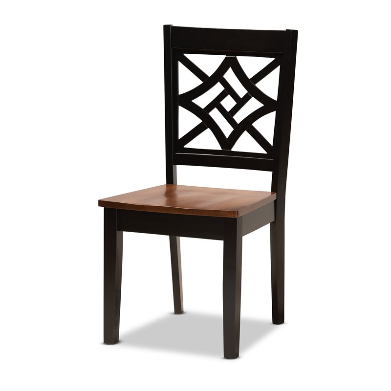 Bowery Hill Brown and Brown Finished Wood 5-Piece Dining Set