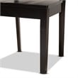 Bowery Hill Dark Brown Finished Wood 7-Piece Dining Set