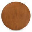 Bowery Hill Walnut Brown Finished Wood 5-Piece Dining Set