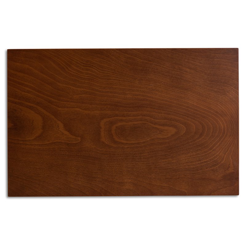 Bowery Hill Walnut Brown Finished Wood 5-Piece Dining Set