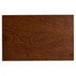 Bowery Hill Walnut Brown Finished Wood 5-Piece Dining Set