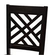 Bowery Hill Brown Finished Wood 2-Piece Dining Chair Set