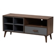 Bowery Hill Modern Wood TV Stand for TVs up to 47