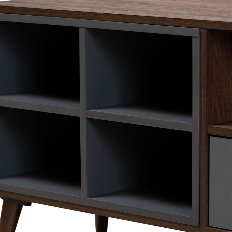Bowery Hill Modern Wood TV Stand for TVs up to 47