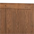 Bowery Hill Ash Walnut Finished Wood Twin Size Platform Bed