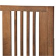 Bowery Hill Ash Walnut Finished Wood Twin Size Platform Bed