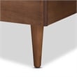 Bowery Hill Ash Walnut Finished Wood Full Size Platform Bed