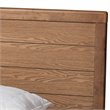 Bowery Hill Brown Finished Wood King Size 3-Drawer Platform Storage Bed