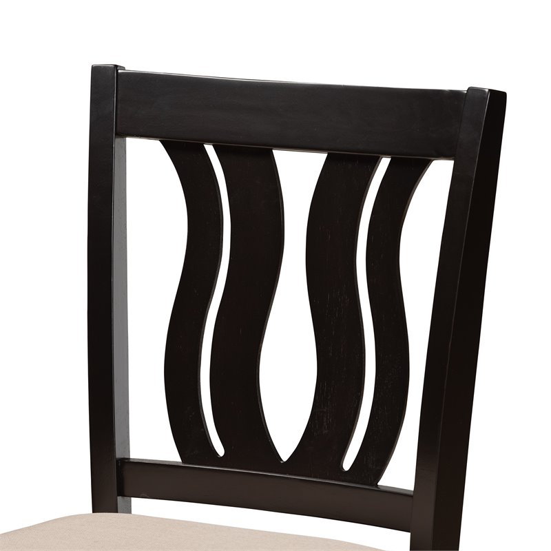 Bowery Hill Contemporary Brown Finished Wood 5-Piece Pub Set