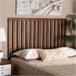 Bowery Hill Modern and Ash Walnut Finished Wood Full Size Headboard