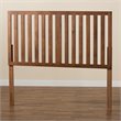 Bowery Hill Modern and Ash Walnut Finished Wood Full Size Headboard