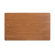 Bowery Hill Mid-Century Walnut Brown Finished Wood Dining Table