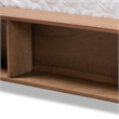 Bowery Hill Brown Finished Wood King Size 4-Drawer Bed