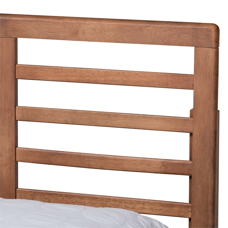 Bowery Hill Ash Walnut Brown Finished Wood Full Size 3-Drawer Bed