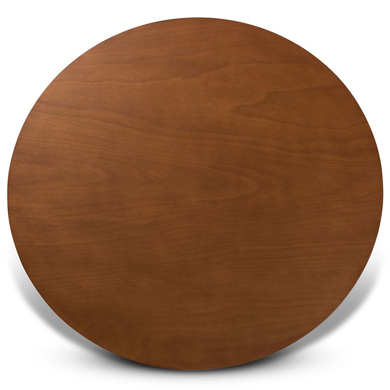 Bowery Hill Grey and Walnut Brown Finished Wood 7-Piece Dining Set