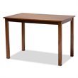 Bowery Hill Grey and Walnut Brown Finished Wood 5-Piece Dining Set