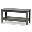 Bowery Hill Modern and Contemporary Grey Finished Wood Coffee Table