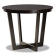 Bowery Hill Transitional Dark Brown Finished Wood 5-Piece Dining Set