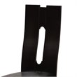 Bowery Hill Dark Brown Faux Leather  Wood 7-Piece Dining Set