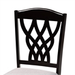 Bowery Hill Grey and Brown Finished Wood 2-Piece Dining Chair Set