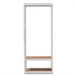 Bowery Hill Modern White Finished 3-Shelf Free-Standing Closet Storage Organizer