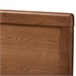 Bowery Hill Brown Wood Queen Size 4-Drawer Platform Storage Bed with Shelves