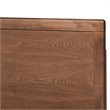 Bowery Hill Full Size Dark Gray Upholstered Wood Platform Bed