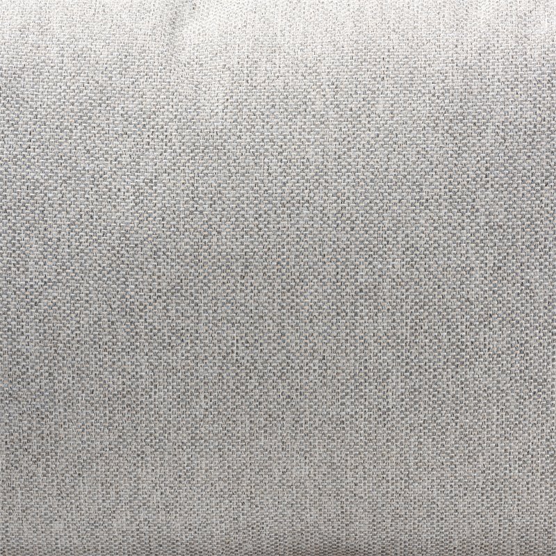 Bowery Hill Modern Light Grey Upholstered 5-Piece Woven Rattan Patio Set