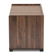Bowery Hill Walnut Brown Finished Cat Litter Box Cover House