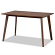 Bowery Hill Beige Upholstered Wood 5-Piece Dining Set