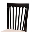 Bowery Hill Sand Fabric Upholstered Wood 7-Piece Dining Set