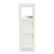 Bowery Hill White Finished 2-Drawer Wood Storage Cabinet