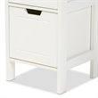 Bowery Hill White Finished 2-Drawer Wood Storage Cabinet