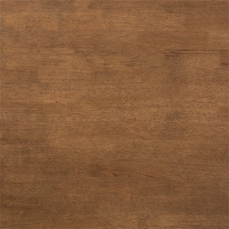 Bowery Hill Transitional Walnut Brown Finished Rectangular Wood Coffee Table