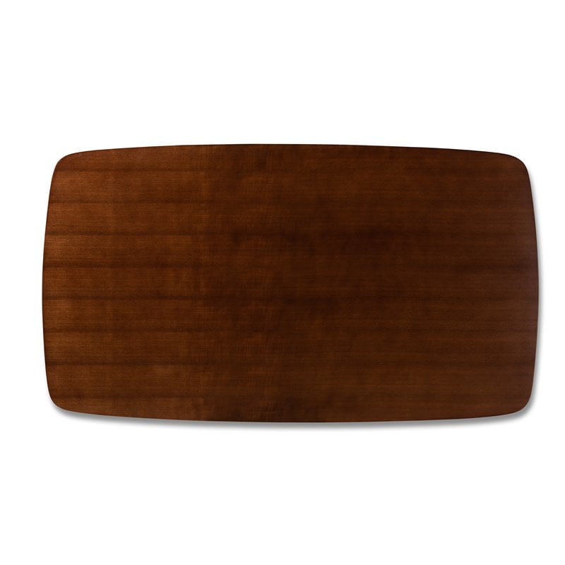 Bowery Hill Brown Finished Wood Dining Table